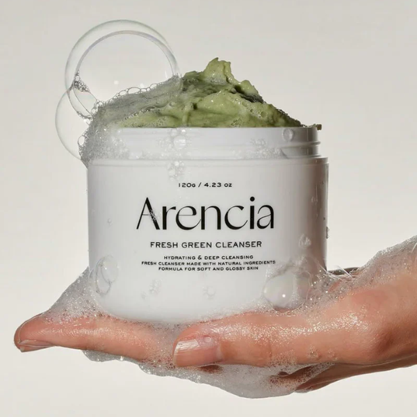 Attīrošs līdzeklis sejai ar zaļo rīsu Mochi | Arencia Fresh Green Rice Mochi Cleanser