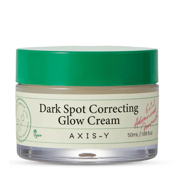 AXIS-Y Dark Spot Correcting Glow Cream 50ml – Korejas kosmētikas krēms pigmentācijas plankumu samazināšanai un ādas mirdzuma uzlabošanai