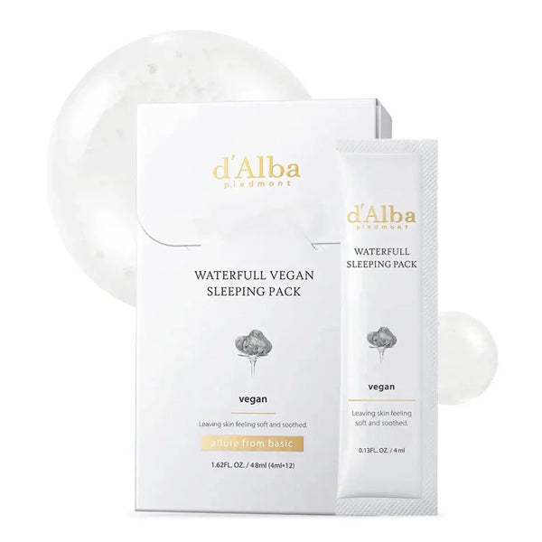 ✨Waterfull Vegan Sleeping Pack – nakts maska ar baltās trifeles ekstraktu