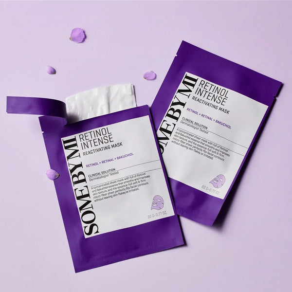 Lokšņu sejas maska ar retinolu | Some By Mi Retinol Intense Reactivating Mask