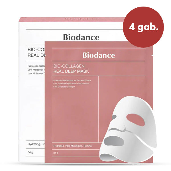Hidrogēla sejas maska ar kolagēnu | Biodance Bio-Collagen Real Deep Mask
