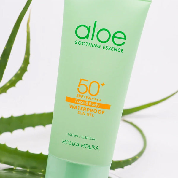 Saules aizsargkrēms ar alveju SPF50+ | Holika Holika Aloe Waterproof Sun Gel