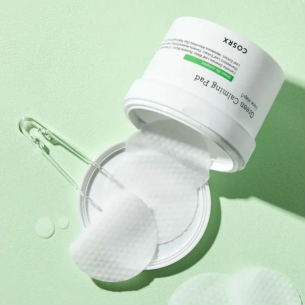 COSRX One Step Green Hero ādu nomierinoši vates diski_koore_korejaskosmetika