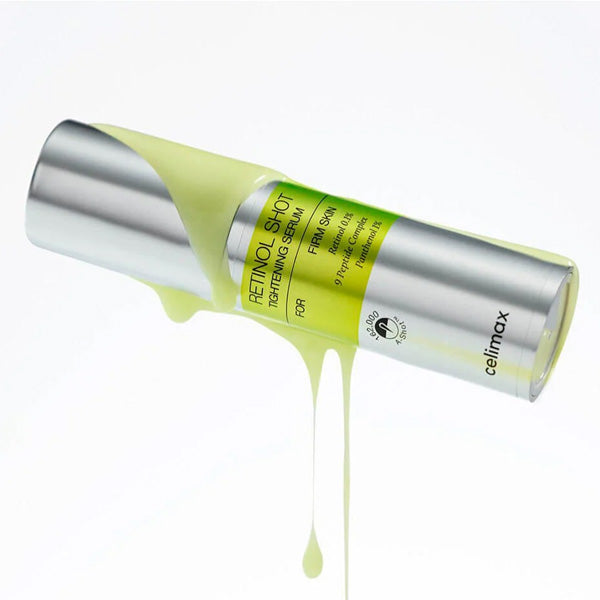 Celimax The Vita−A Retinol Shot Tightening Serum – retinola serums ar mikroadatām.