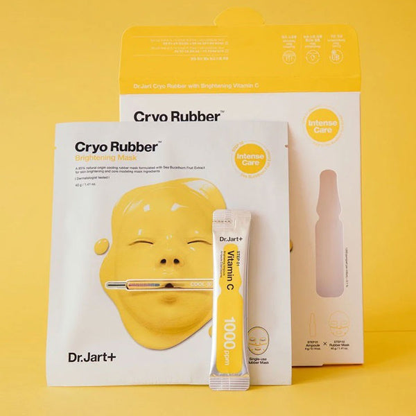 Izgaismojoša 2 soļu gumijas sejas maska | Dr. Jart+ Cryo Rubber with Brightening Vitamin C