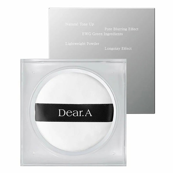 Dr. Althea Dear.A Face Blur Finishing Powder – elegants korejiešu matējošais pūderis ar vieglu tekstūru