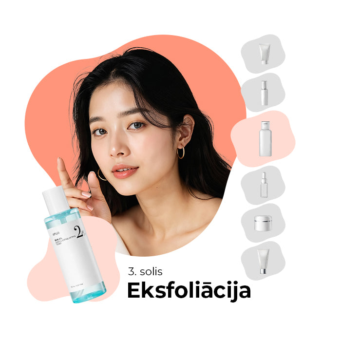 Korejas kosmetika eksfoliacijas lidzekli