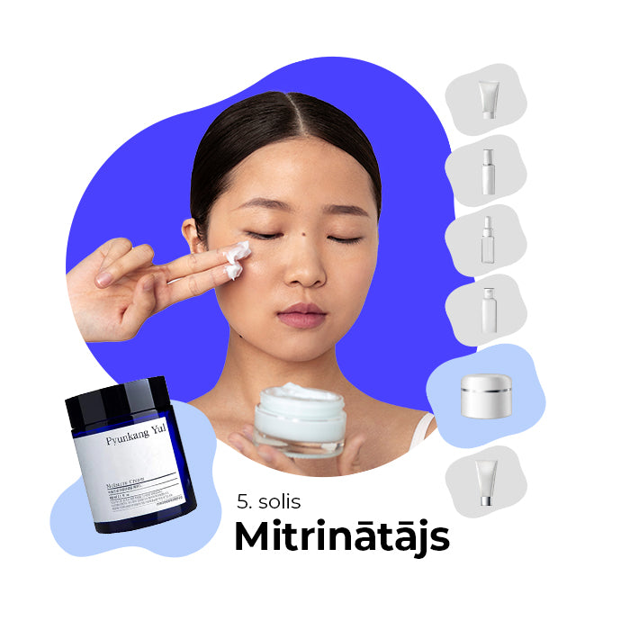 Korejas kosmetika mitrinos krems sausai adai