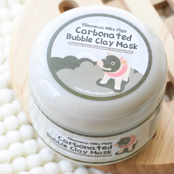 Poru attīroša burbuļmaska | Elizavecca Milky Piggy Carbonated Bubble Clay Mask