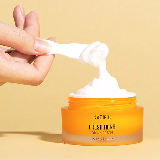 Mitrinošs un nomierinošs sejas krēms | Nacific Fresh herb origin cream