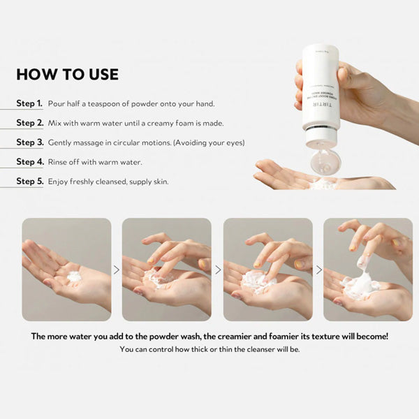 TIRTIR Hydro Boost Enzyme Powder Wash