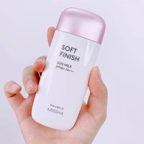MISSHA All-Around Safe Block Soft Finish Sun Milk SPF50+