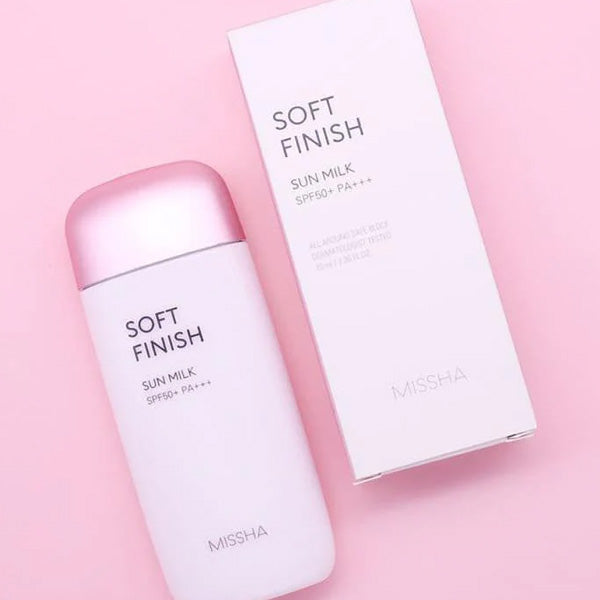 MISSHA All-Around Safe Block Soft Finish Sun Milk SPF50+