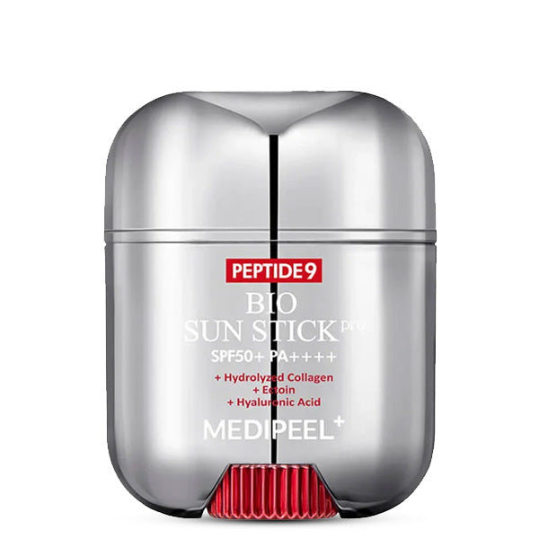 Medi-Peel Peptide 9 Bio Sun Stick PRO SPF50+ PA++++ saules aizsargstiks – SPF50+ aizsardzība un peptīdu kopšana vienā