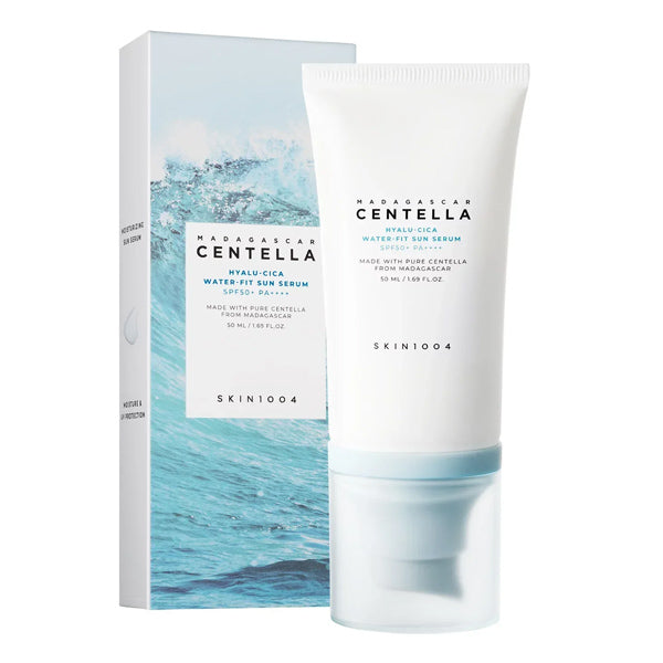 Saules aizsargkrēms ar SPF50+ | skin1004 Madagascar Centella Hyalu-Cica Water-Fit Sun Serum