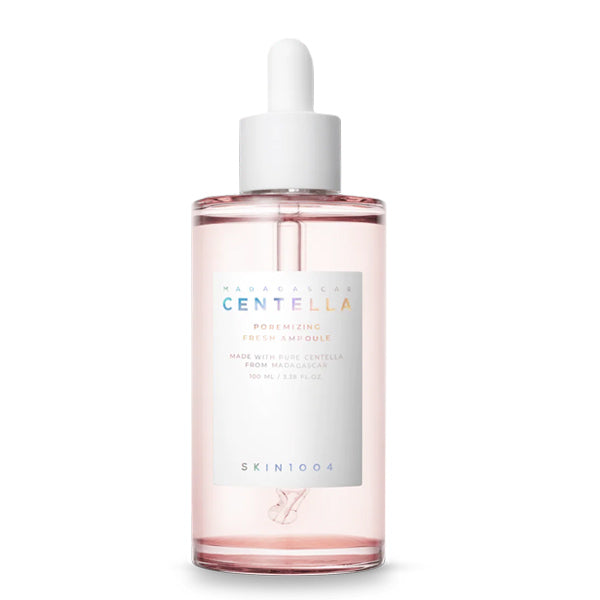 SKIN1004 Madagascar Centella Poremizing Fresh Ampoule – ampula, kas samazina poras un regulē sebuma izdalīšanos.