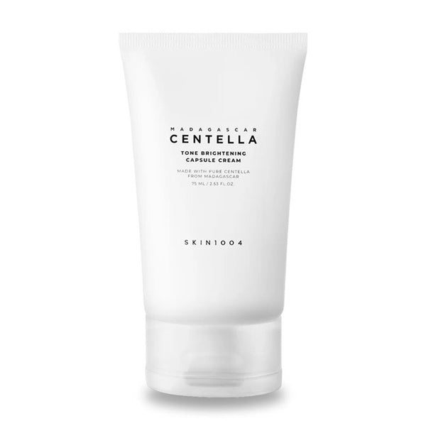 SKIN1004 izgaismojošs sejas krēms ar Centella Asiatica un niacinamīdu, kapsulu tehnoloģija