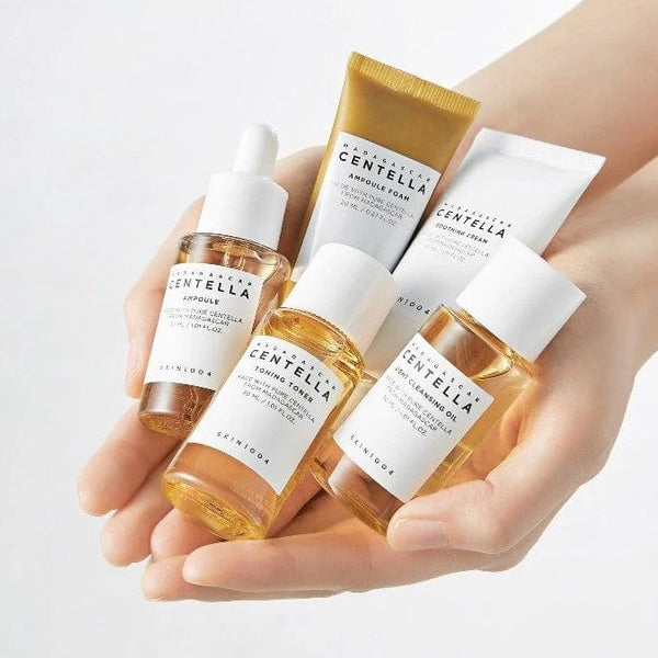 Ceļojuma komplekts ikdienas ādas kopšanai | skin1004 Madagascar Centella Travel Kit