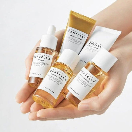 Ceļojuma komplekts ikdienas ādas kopšanai | skin1004 Madagascar Centella Travel Kit