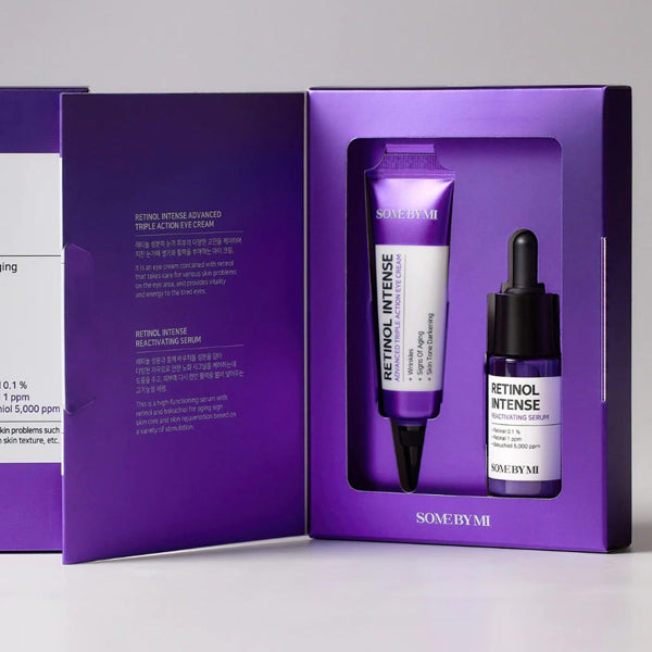 Acu krēma un seruma komplekts ar retinolu | Some By Mi Retinol Intense Trial Kit