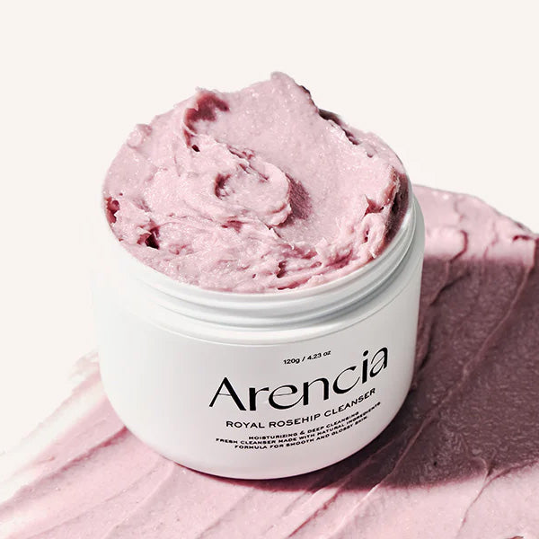 Attīrošs līdzeklis sejai ar rožu Mochi | Arencia Fresh Rosehip Rice Mochi Cleanser