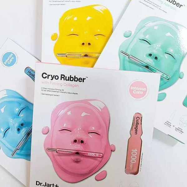Nomierinoša 2 soļu gumijas sejas maska | Dr. Jart+ Cryo Rubber Soothing Mask