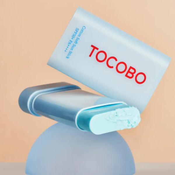 Saules aizsarglīdzeklis - zīmulis ar SPF50+ | Tocabo Cotton Soft Sun Stick