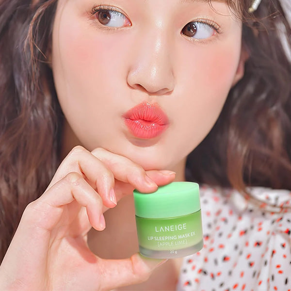 Mitrinoša lūpu maska | Laneige Lip Sleeping Mask EX - Apple Lime