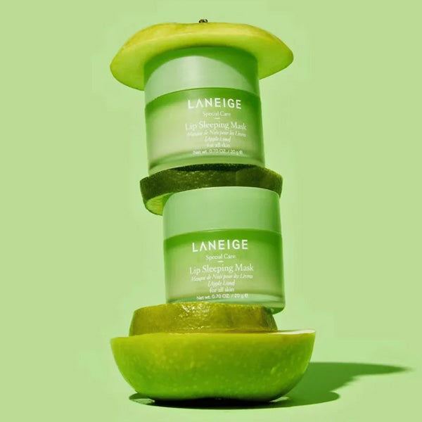 Mitrinoša lūpu maska | Laneige Lip Sleeping Mask EX - Apple Lime
