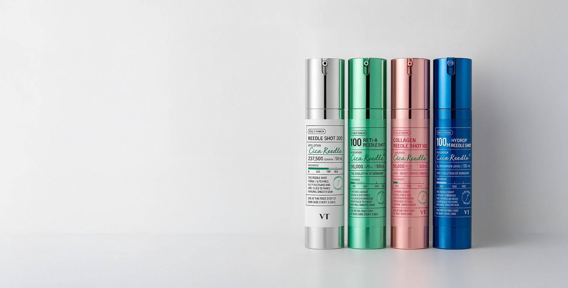 VT cosmetics reedle shot serumi ar adatam