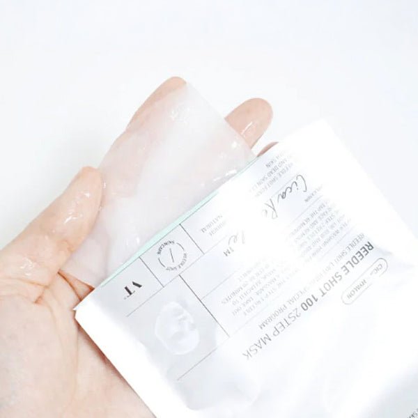 2 soļu sejas maska ar mikroadatu serumu | VT Cosmetics Reedle Shot 2 Step Mask - KOORE