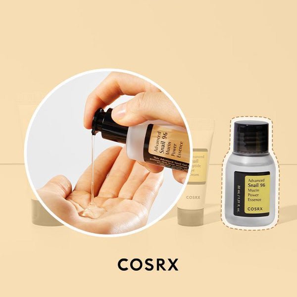 4 soļu gliemežu mucīna komplekts | COSRX All About Snail Kit 4 - step - KOORE