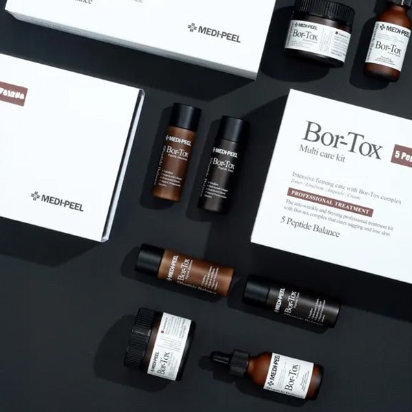 5 peptīdu pretnovecošanās komplekts | MediPeel Peptide - Tox 5 Peptide Bor Multi Care - KOORE