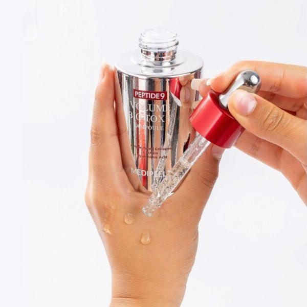 9 peptīdu pretnovecošanās serums | MediPeel Peptide 9 Volume Bio Tox Pro Ampoule - KOORE