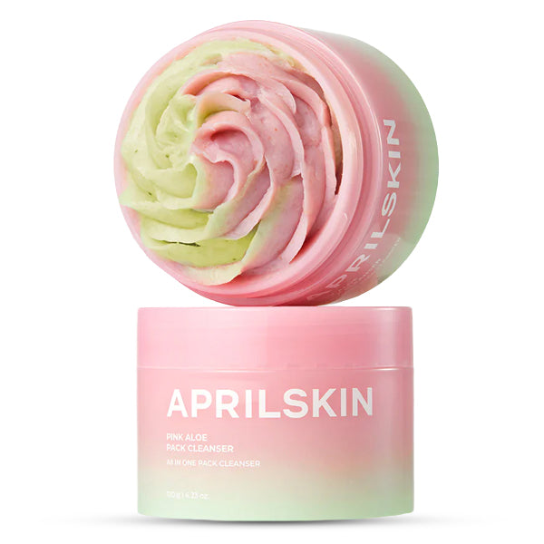 APRILSKIN Pink Aloe Pack Cleanser 120g tūbiņa