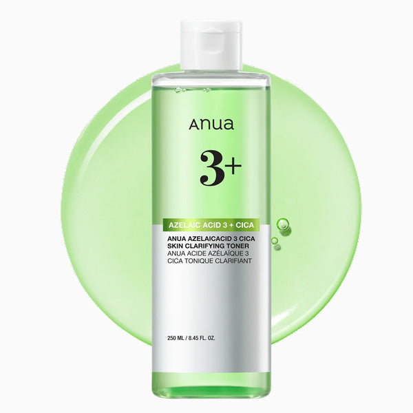 Anua Azelaic Acid 10% Cica Skin Clarifying Toner attīrošs toneris ar azelaīnskābi un cica ekstraktu
