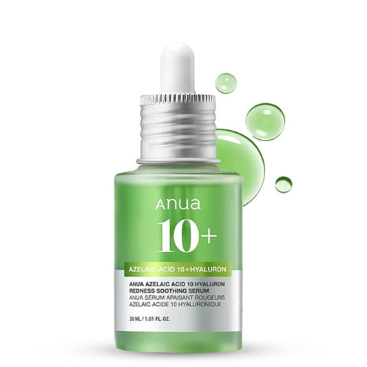Anua Azelaic Acid 10+ Hyaluron Redness Soothing Serum korejas kosmetika koore.lv
