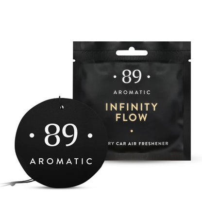 Aromatic89 Hanging Paper Air Freshener INFINITY FLOW