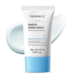 Centellian24 Madeca Derma Shield Safe Moisture Sun Cream 50ml ērts tūbiņas iepakojums ikdienas aizsardzībai no saules