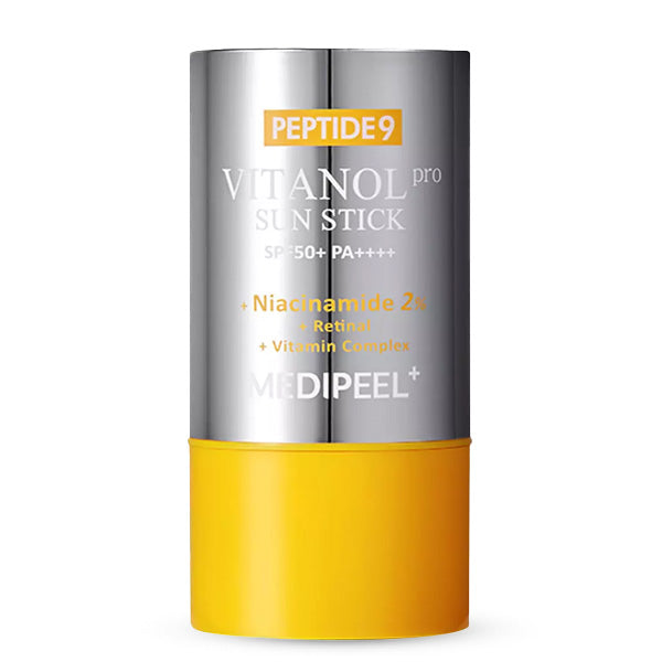 Medi-Peel Peptide 9 Vitanol Pro Sun Stick SPF 50+ 23g ergonomisks aizsargzīmulis