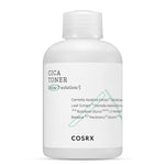 Cosrx Pure Fit Cica Toner 150ml caurspīdīgā pudelīte ar zaļo etiķeti
