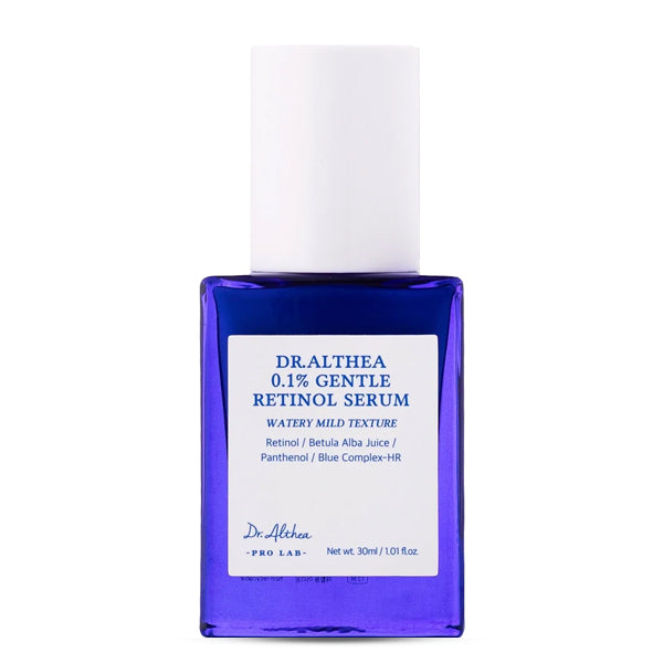 Dr. Althea Gentle Retinol Serum 30ml stikla pudelīte ar pipeti