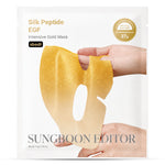 Sungboon Editor Silk Peptide EGF Intensive Gold Mask 37g paciņas iepakojums