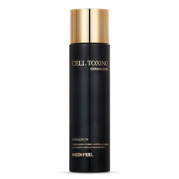 Medi-Peel Cell Toxing Dermajours Anti-Aging Toner 250ml liels un grezns pretnovecošanās tonika iepakojums pudelē