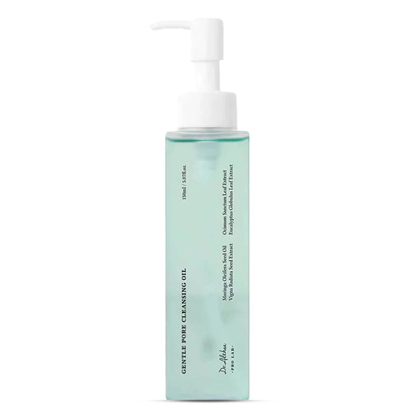 Dr. Althea Gentle Pore Cleansing Oil 150ml estētiska pudelīte ar ērtu dozatora pumpīti sejas attīrīšanai