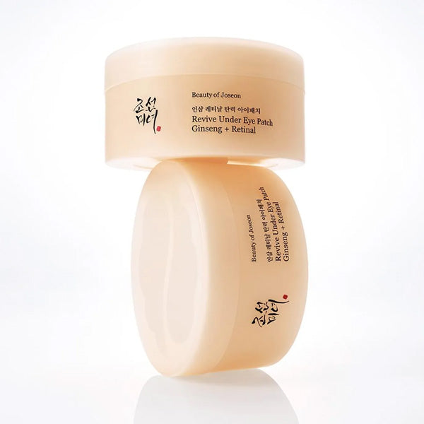 Korejas kosmētika Beauty Of Joseon pretgrumbu acu spilventiņi ar ženšeņa ekstraktu