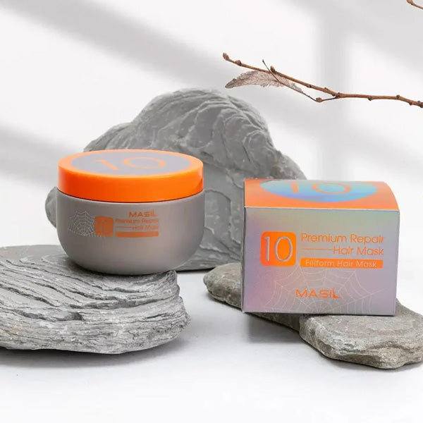 masil 10 maska bojātiem matiem