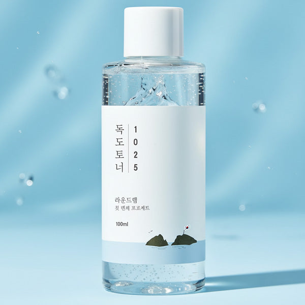 Round Lab 1025 Dokdo Toner mitrinošs un maigi eksfoliējošs sejas toneris