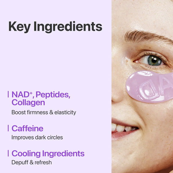 Numbuzin No.9 NAD+ Eye Patches atjaunojošie acu plāksteri ar NAD+ 