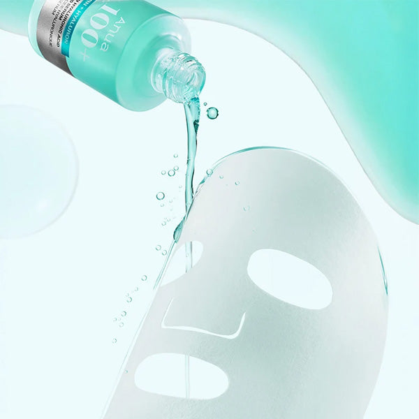 Ekspress mitrinoša sejas maska mirdzumam un elastībai Anua PDRN Serum Mask